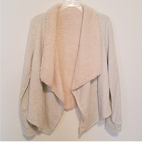 Cozy Casual Business Cover Up w/ Fleece Inside - Picture 1 of 2